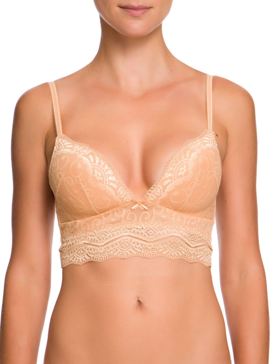 Sutiã Top Bojo Renda Love Lace Gold